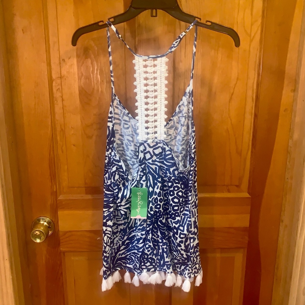 New with tags! Lily Pulitzer lovely tank with unique details